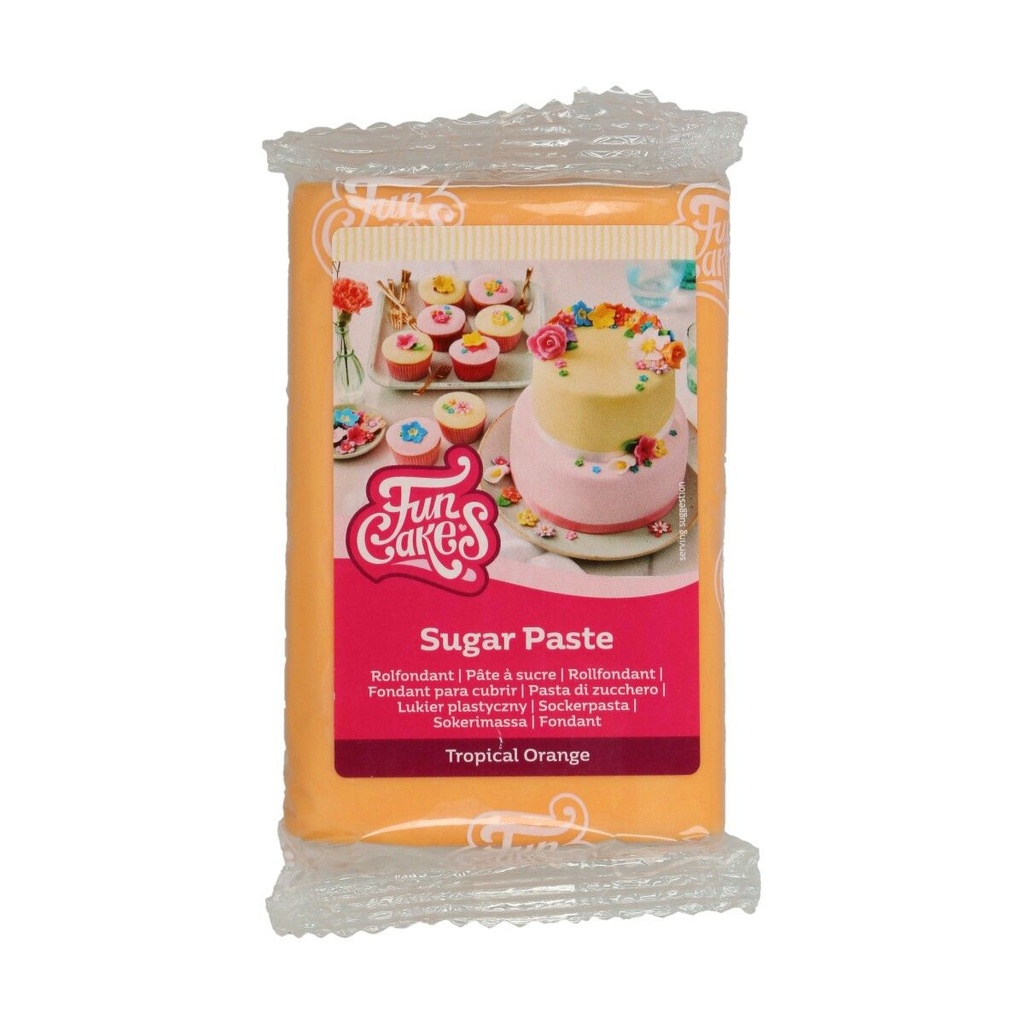 *FDS*FUNCAKES PATE A SUCRE ORANGE TROPICAL 250GR