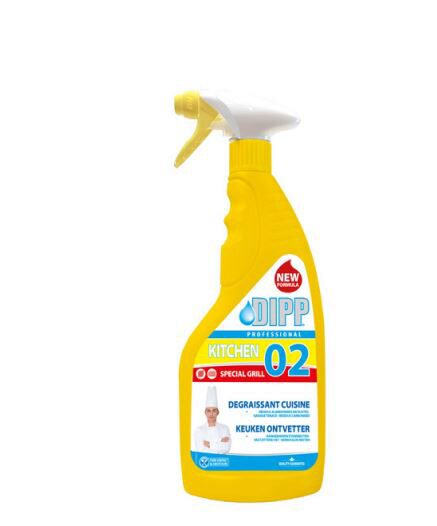 DIPP 0277 DEGRAISSANT CUISINE SPECIAL GRILL 750ML ***S/CDE***  ***VENDU PAR CARTON DE 6***