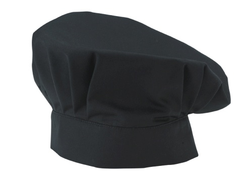 BLACK COTTON HAT 29CM
