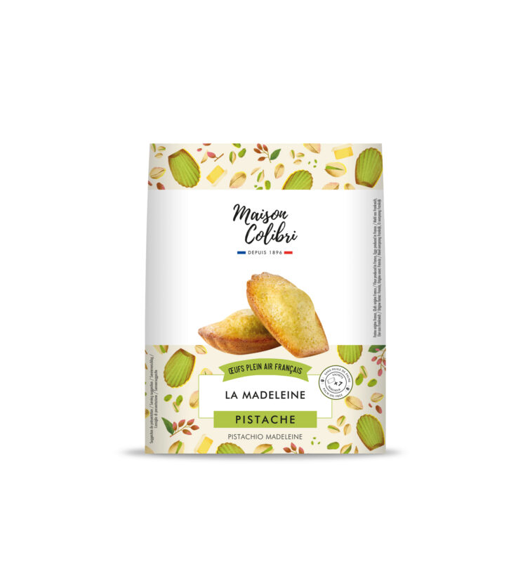 COLIBRI MADELEINE PISTACHE PUR BEURRE 175GR