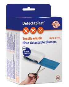 DETECTAPLAST PANSEMENTS BLEUS ELASTIC RLX 6CMX5M