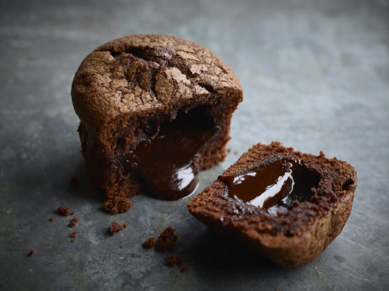 ❄️DESSERT PF0472 SOFT CHOCOLATE 100% BUTTER CHOCOLATE LAVA CAKE 24X100GR