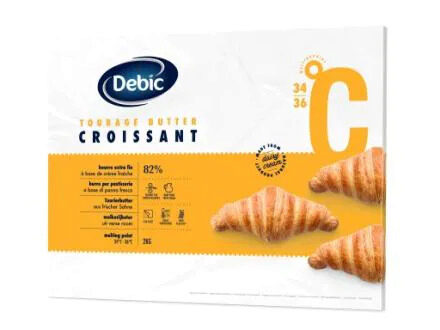 DEBIC BEURRE DE TOURAGE 82% CROISSANT 5 X 2 KG 0900074