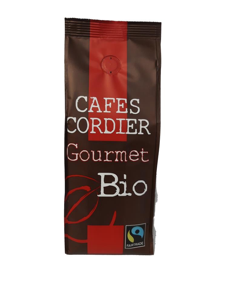 + CORDIER GOURMET GEMALEN KOFFIE 250GR