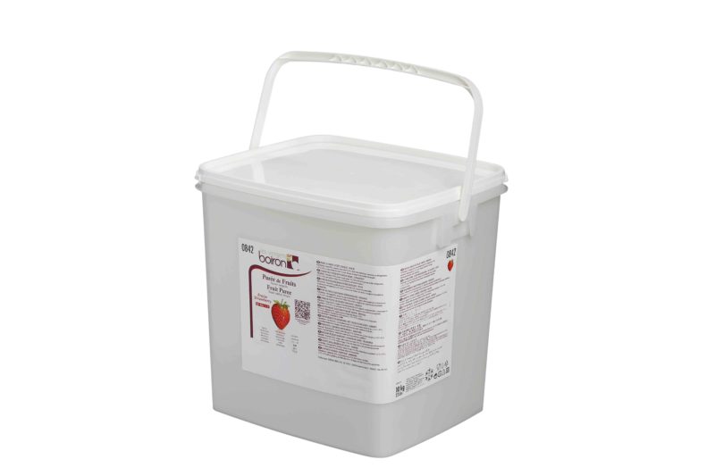 ❄️BOIRON 842 GEZOETE AARDBEIPUREE 10KG