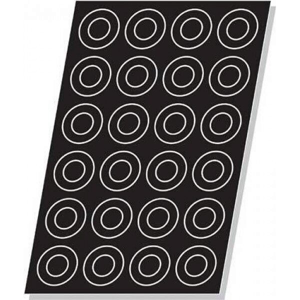 SF-01087 FLEXIPAN®AIR PARIS BREST 60X40CM 24EMP Ø8CM H1,5CM VOL 50ML