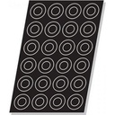 SF-01087 FLEXIPAN®AIR PARIS BREST 60X40CM 24EMP Ø8CM H1,5CM VOL 50ML