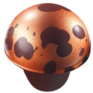 060492 PCB CHAMPIGNONS CN BRONS Ø 3 CM 88ST ***S/CD***