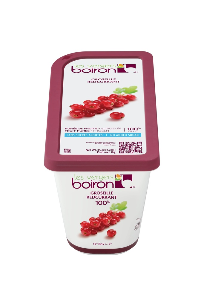 ❄️BOIRON 653 100% RODEBESSENPUREE 6X1KG