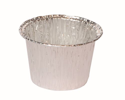 RONDE ALUMINIUM SCHAAL DIAM 64 MM-P34MMCAP90-GO85 RS PAK VAN 100 STUKS