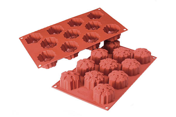 SILIKOMART SF115 MOLD 11 SNOWFLAKES Ø56 H35MM 60ML NON-STICK GN1/3 -50° TO 250°