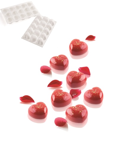 MOULE SILIKOMART CUPIDO 45 X 440MM H 25MM VOL 30ML CURVEFLEX