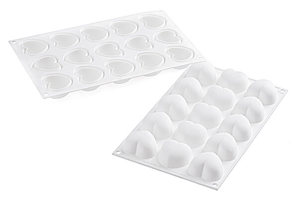 SILIKOMART - MOULE SILICONE - CUPIDO 45 X 440MM H 25MM VOL 30ML CURVEFLEX