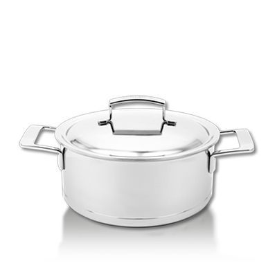 DEMEYERE ZILVER 7 LAGE POT 22CM-4,0L