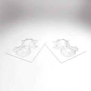 074104 PCB MOULES HIPPOCAMPE POUR 6 SUJETS 13X9,8CM H.6 CM 12PCES ***S/CD***