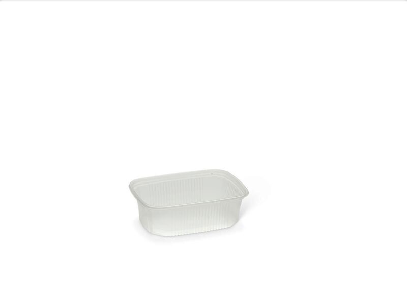 BARQUETTE POUR BOUCHERIE/TRAITEUR 150ML TRANSPAREN**SANS COUVERCLE**PP 108X82X34MM --100PC