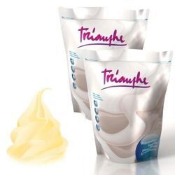 MIX LIQUIDE A GLACE SOFT VANILLE TRIOMPHE 2X4.5KG