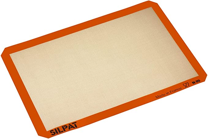 SILPAT®TAPIS DE CUISSON COINS COUPES POUR PLAQUE  30X20CM
