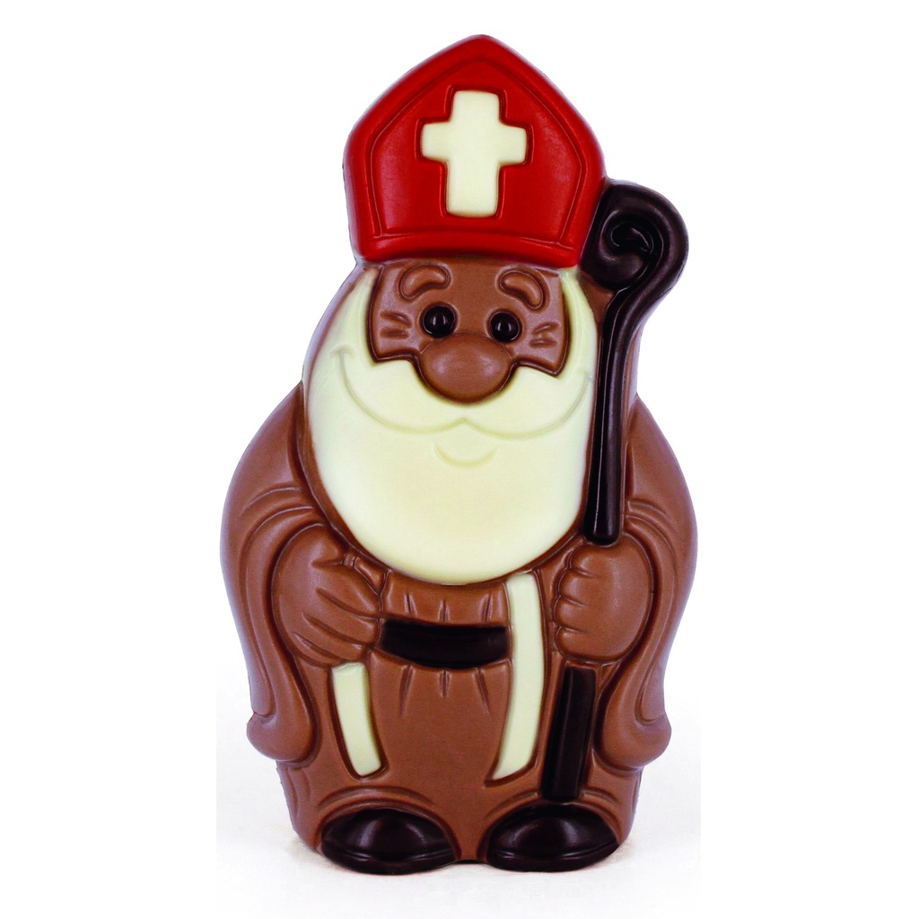 CREUX SAINT NICOLAS AVEC BATON LAIT COLORE 11,5CM 8X75GR