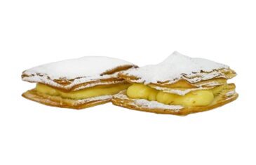 ❄️PANISTAR 028 SQUARE RAISED CREAM PUFF PASTRY MARGARINE 150X55GR