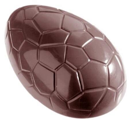 KROKO EGG CHOCOLATE MOLD 96 MM CW1164 96X64XHT32MM / 1X4 -- 137GR