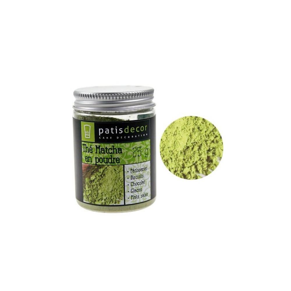 POUDRE DE THE MATCHA POT DE 25GR