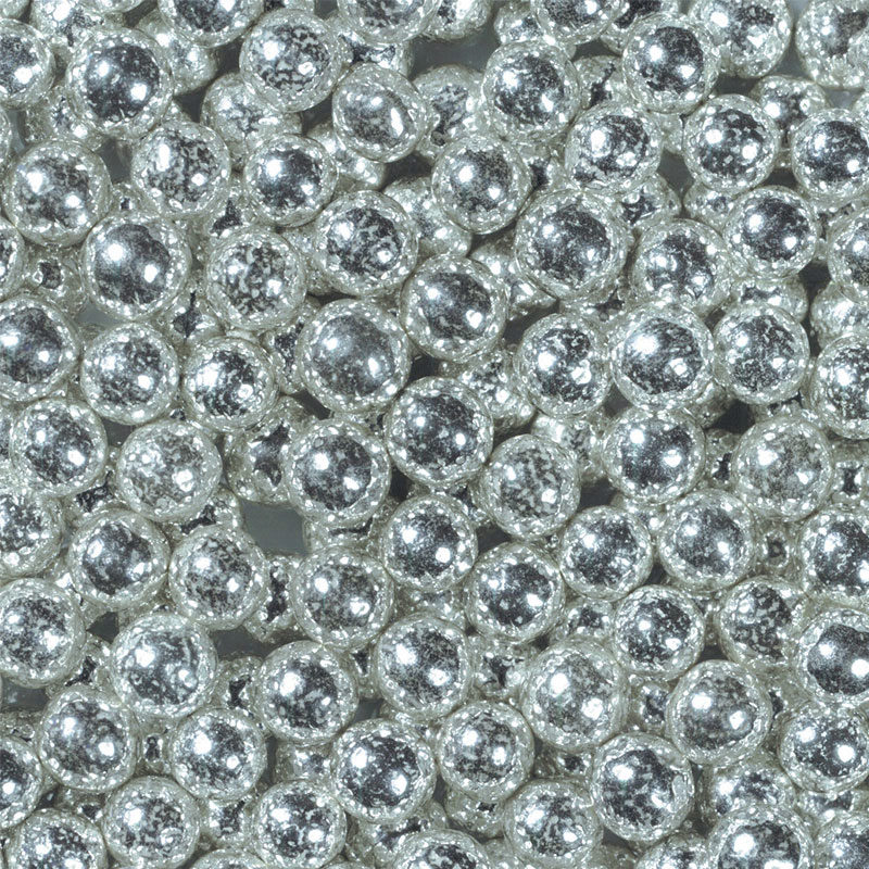 1057326 PERLES ARGENTÉES 8 MM 10 KG ***S/CDE***