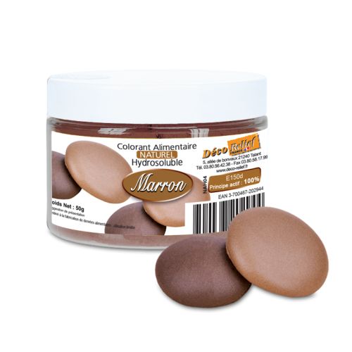 INTENS KLEURSTOF KASTANJE NAH04 50GR=POT