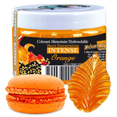 COLORANT HYDROSOLUBLE INTENSE ORANGE  E110 - INT31 50GR