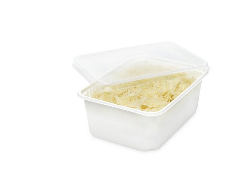 COUVERCLE POUR BOITE A GLACE EN PLASTIQUE 1L   300 PIECES