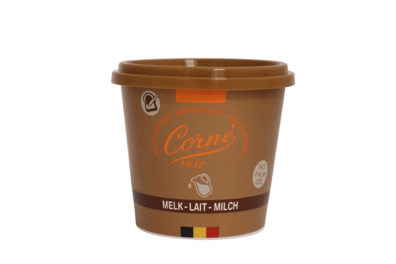 CORNE 1932 MELKCHOCOLADEMES 200GR PLASTIC POT 8X200GR