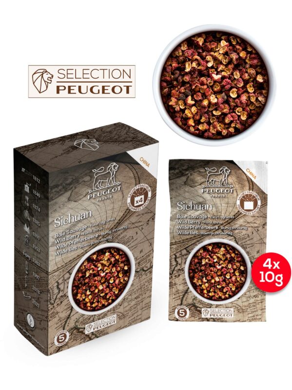 PEUGEOT MAESTRO CHINA RED SICHUAN PEPPER 4X10GR