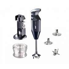 BAMIX MIXER DE LUXE M200 ZWART - MUURBEVESTIGING + MAALMACHINE + ACCESSOIRES