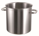 MATFER EXCELLENCE HOGE ROESTVRIJSTALEN BAKPAN MET DEKSEL D40CM-50L ALLE KOOKPLATEN