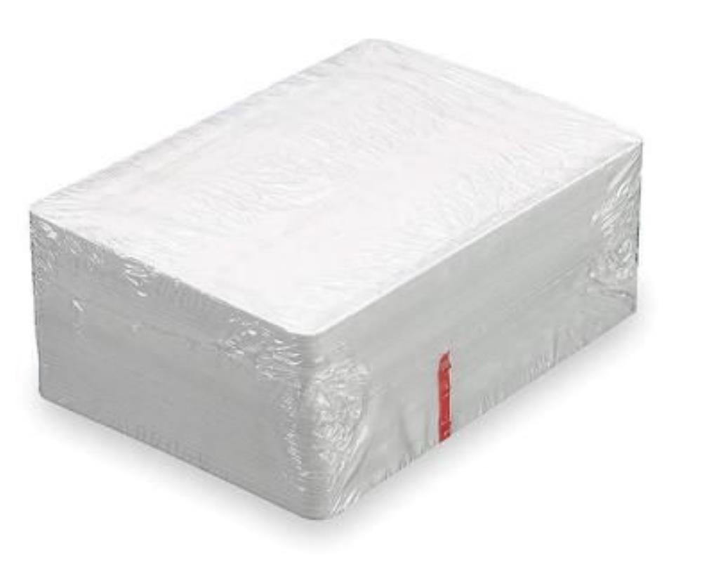 EDIKIO CARTES PVC BLANCHES - 0,76 MM - 86X54MM 100 PCES POUR ACCES/FLEX/DUPLEX