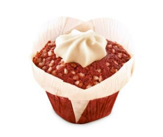 ❄️B & B 7355 MUFFIN DELUXE RED VELVET CAKE 36 X 110GR