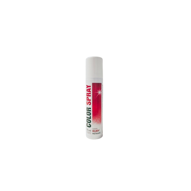 *FF*1024056 COLORANT EN SPRAY ROUGE RUBY/RUBIS METALIQUE  75ML