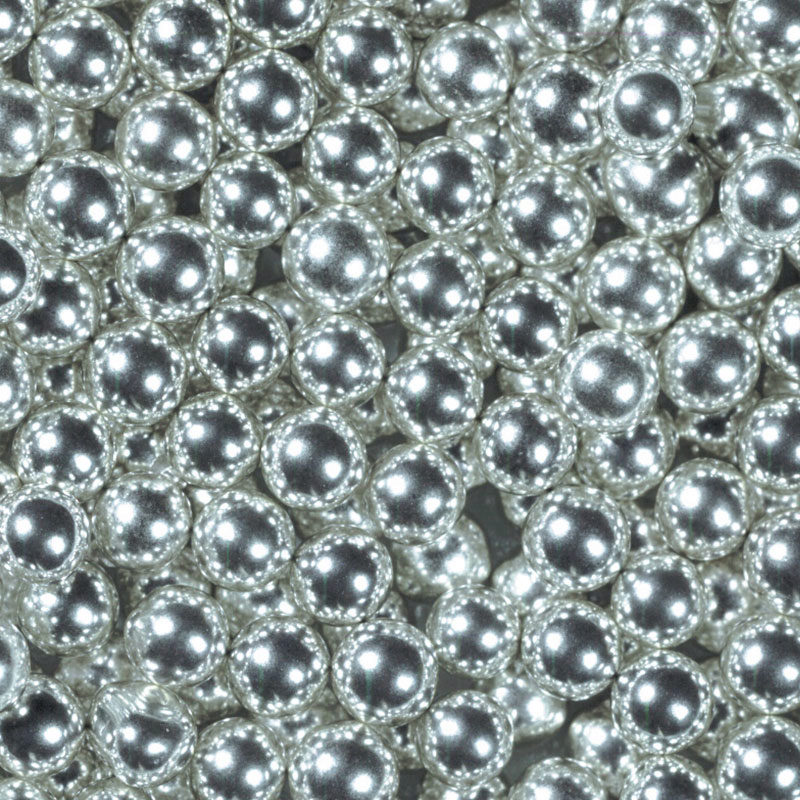 1057324 PERLES ARGENTÉES 6 MM 10 KG ***S/CDE***