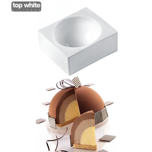 SILIKOMART SILICONE HALF-SPHERE MOLD ZUCCOTTO Ø 115 HT 57.5MM VOLUME 409ML