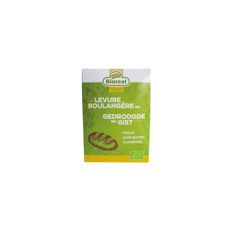 BIOREAL ORGANIC GLUTEN-FREE DRY YEAST 5X9GR