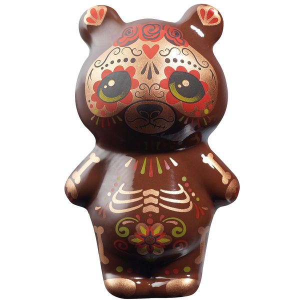 074194 PCB THERMOFORMED HALLOWEEN BEAR MOLDS 82X134MM +- 100G 20 PIECES ***s/cd***