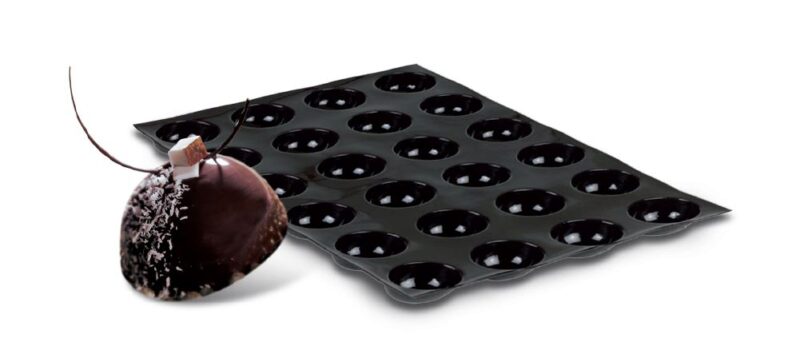 FP-02593 FLEXIPAN® ORIGINELE HALVE BOL 40X30CM 12EMP Ø8CM H4CM VOL 125ML