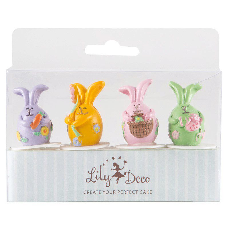 22188 LILY DECO HAASJES 24 STUKKEN = DOOS