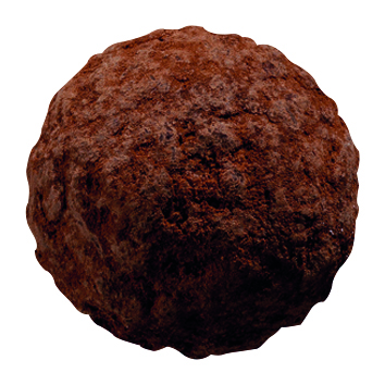 088131 PCB BALLS CN TRUFFLE Ø 2.6CM 63PCS ***S/CDE***