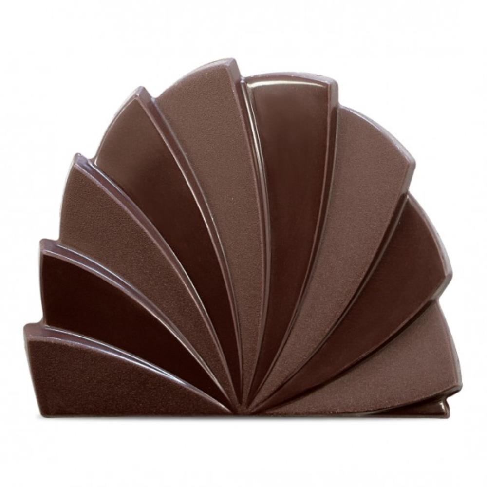 MOULE THERMOFORMES POUR 6 EMBOUTS DE BUCHE PAON 90 X 75MM