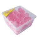 RP04 KLEIN ROOS HOSTIE DONKER ROZE 40MM 72 STUKENS