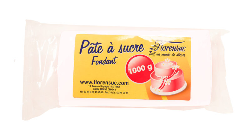 25472 SUGAR PASTE 1KG MODECOR WHITE