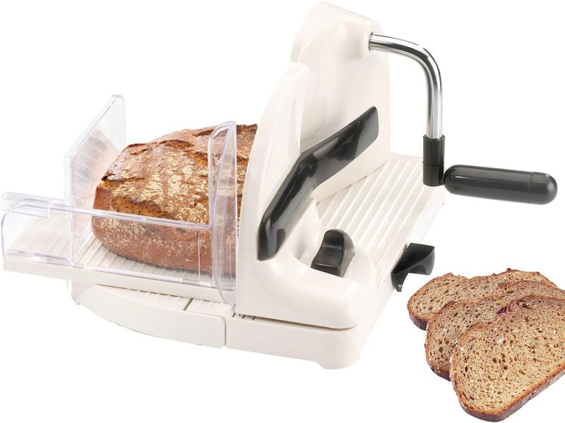 WESTMARK HANDMATIGE PLASTIC BROODSNIJDER/ANDERE ROESTVRIJSTALEN MES "TRADITIONELE" ZUIGNAPHOUDER