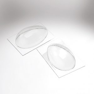 074124 PCB HALVE-EI-MALLEN VOOR 10 PROEFPERSONEN 13,4 X 8,7 CM H.4 CM 20 STUKS ***S/CD***