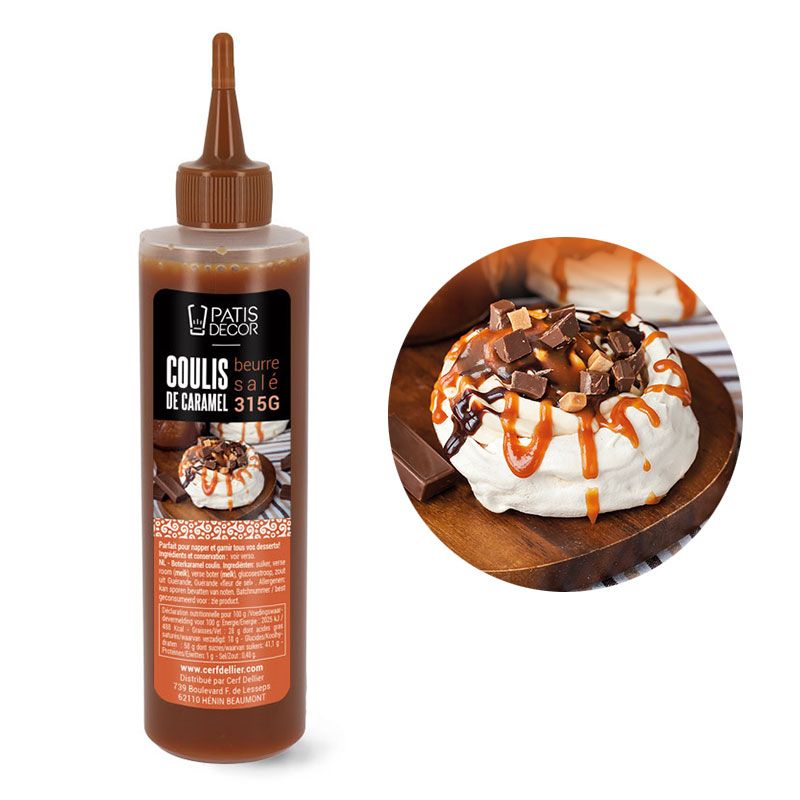 ZOUT BOTER KARAMEL DIKKE SAUS 320GR=POT